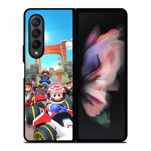 SUPER MARIO KART GAMES NINTENDO Samsung Galaxy Z Fold 3 Case Cover