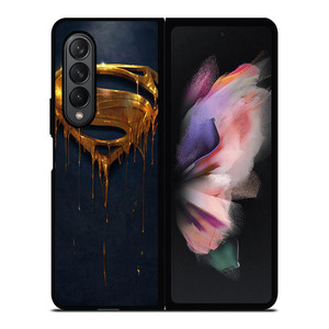 SUPERMAN GOLDEN LOGO Samsung Galaxy Z Fold 3 Case Cover
