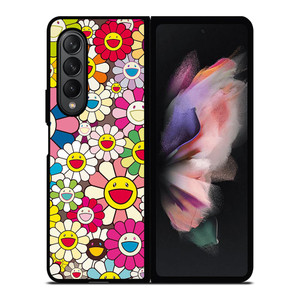 TAKASHI MURAKAMI FLOWERS COLLAGE Samsung Galaxy Z Fold 3 Case Cover TAKASHI MURAKAMI FLOWERS COLLAGE Samsung Galaxy Z Fold 3 Case Cover