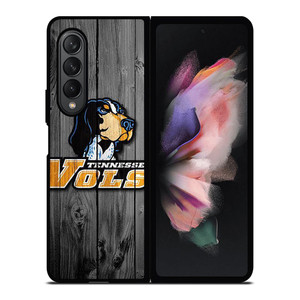 TENNESSEE VOLUNTEERS VOLS WOODEN LOGO Samsung Galaxy Z Fold 3 Case Cover