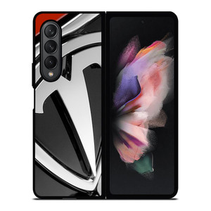 TESLA MOTOR EMBLEM LOGO Samsung Galaxy Z Fold 3 Case Cover