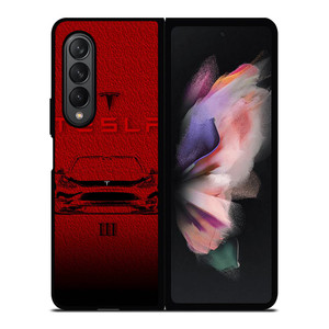 TESLA MOTORS ICON Samsung Galaxy Z Fold 3 Case Cover