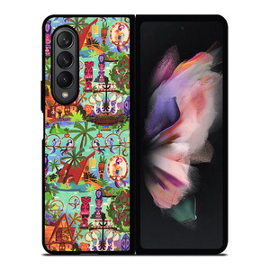 THE ENCHANTED TIKI ROOM DISNEY 2 Samsung Galaxy Z Fold 3 Case Cover