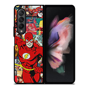 THE FLASCH CLASSIC DC COMICS RETRO Samsung Galaxy Z Fold 3 Case Cover
