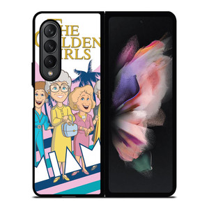 THE GOLDEN GIRLS CARTOON Samsung Galaxy Z Fold 3 Case Cover