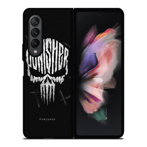 THE PUNISHER SKULL LOGO FRANK CASTLE MARVEL Samsung Galaxy Z Fold 3 Case Cover THE PUNISHER SKULL LOGO FRANK CASTLE MARVEL Samsung Galaxy Z Fold 3 Case Cover