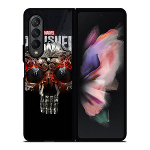 THE PUNISHER SKULL MARVEL Samsung Galaxy Z Fold 3 Case Cover