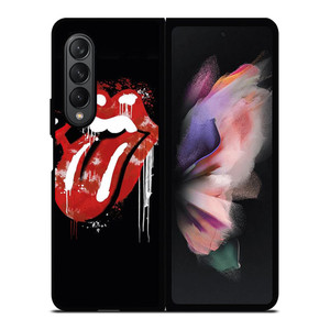 THE ROLLING STONES LOGO ART Samsung Galaxy Z Fold 3 Case Cover THE ROLLING STONES LOGO ART Samsung Galaxy Z Fold 3 Case Cover