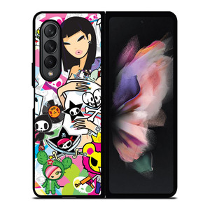 TOKIDOKI COLLAGE Samsung Galaxy Z Fold 3 Case Cover TOKIDOKI COLLAGE Samsung Galaxy Z Fold 3 Case Cover
