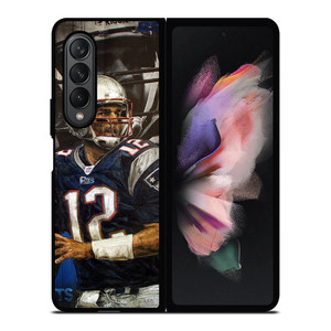 TOM BRADY NEW ENGLAND PATRIOTS NFL Samsung Galaxy Z Fold 3 Case Cover