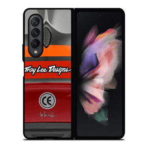 TROY LEE DESIGNS SIGNATURE LOGO Samsung Galaxy Z Fold 3 Case Cover TROY LEE DESIGNS SIGNATURE LOGO Samsung Galaxy Z Fold 3 Case Cover