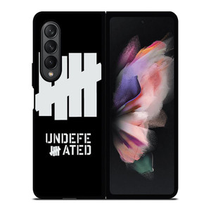 UNDEFEATED BLACK LOGO Samsung Galaxy Z Fold 3 Case Cover UNDEFEATED BLACK LOGO Samsung Galaxy Z Fold 3 Case Cover