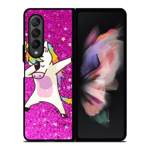 UNICORN DAB PURPLE Samsung Galaxy Z Fold 3 Case Cover UNICORN DAB PURPLE Samsung Galaxy Z Fold 3 Case Cover