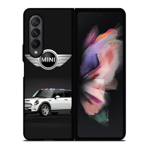 UNION JACK BLUE MINI COPER CAR Samsung Galaxy Z Fold 3 Case Cover