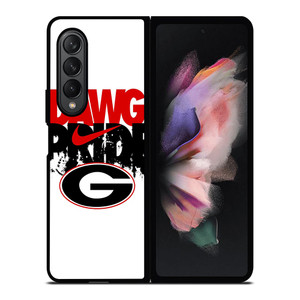 UNIVERSITY OF GEORGIA BULLDOGS ART Samsung Galaxy Z Fold 3 Case Cover
