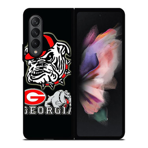 UNIVERSITY OF GEORGIA BULLDOGS ICON Samsung Galaxy Z Fold 3 Case Cover UNIVERSITY OF GEORGIA BULLDOGS ICON Samsung Galaxy Z Fold 3 Case Cover