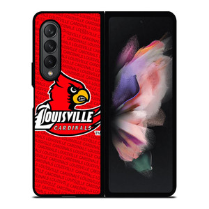 UNIVERSITY OF LOUISVILLE NFL Samsung Galaxy Z Fold 3 Case Cover UNIVERSITY OF LOUISVILLE NFL Samsung Galaxy Z Fold 3 Case Cover