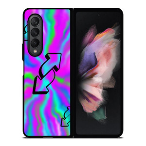 UNO REVERSE CARD RAINBOW Samsung Galaxy Z Fold 3 Case Cover UNO REVERSE CARD RAINBOW Samsung Galaxy Z Fold 3 Case Cover