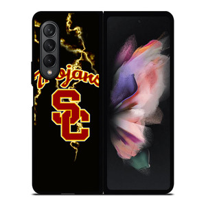USC TROJANS LOGO NFL Samsung Galaxy Z Fold 3 Case Cover USC TROJANS LOGO NFL Samsung Galaxy Z Fold 3 Case Cover