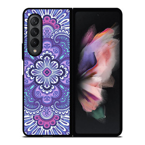 VERA BRADLEY LILAC TAPESTRY Samsung Galaxy Z Fold 3 Case Cover