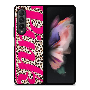 VICTORIA SECRET PINK LEOPARD Samsung Galaxy Z Fold 3 Case Cover VICTORIA SECRET PINK LEOPARD Samsung Galaxy Z Fold 3 Case Cover