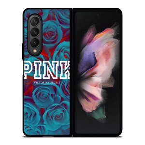 VICTORIA SECRET ROSE BLUE Samsung Galaxy Z Fold 3 Case Cover