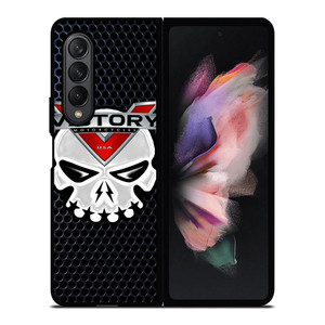 VICTORY MOTORCYCLE SKULL LOGO Samsung Galaxy Z Fold 3 Case Cover