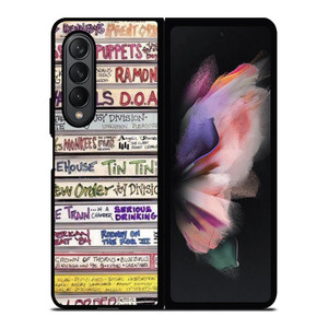 VINTAGE CASETTE COLLAGE 2 Samsung Galaxy Z Fold 3 Case Cover VINTAGE CASETTE COLLAGE 2 Samsung Galaxy Z Fold 3 Case Cover