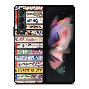 VINTAGE CASETTE COLLAGE Samsung Galaxy Z Fold 3 Case Cover