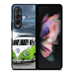 VW VOLKSWAGEN RETRO VAN Samsung Galaxy Z Fold 3 Case Cover VW VOLKSWAGEN RETRO VAN Samsung Galaxy Z Fold 3 Case Cover
