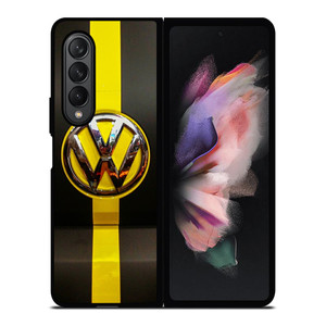 VW VOLKSWWAGEN HOOD EMBLEM Samsung Galaxy Z Fold 3 Case Cover VW VOLKSWWAGEN HOOD EMBLEM Samsung Galaxy Z Fold 3 Case Cover