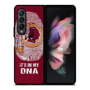 WASHINTON REDSKINS LOGO IT IS MY DNA Samsung Galaxy Z Fold 3 Case Cover