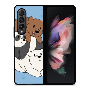 WE BARE BEARS CUTE CARTOON Samsung Galaxy Z Fold 3 Case Cover WE BARE BEARS CUTE CARTOON Samsung Galaxy Z Fold 3 Case Cover
