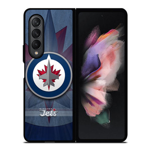 WINNIPEG JETS ICON Samsung Galaxy Z Fold 3 Case Cover WINNIPEG JETS ICON Samsung Galaxy Z Fold 3 Case Cover