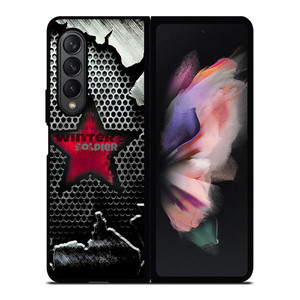 WINTER SOLDIER LOGO MARVEL Samsung Galaxy Z Fold 3 Case Cover WINTER SOLDIER LOGO MARVEL Samsung Galaxy Z Fold 3 Case Cover