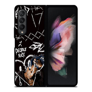 XXXTENTACION RAPPER PEOPLE SUCK Samsung Galaxy Z Fold 3 Case Cover XXXTENTACION RAPPER PEOPLE SUCK Samsung Galaxy Z Fold 3 Case Cover
