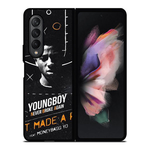 YOUNGBOY NBA RAPPER 3 Samsung Galaxy Z Fold 3 Case Cover