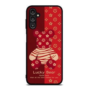 BEAR BRICK KAWS LUCKY RED Samsung Galaxy A14 Case Cover BEAR BRICK KAWS LUCKY RED Samsung Galaxy A14 Case Cover