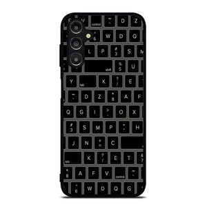 BLACK KEYBOARD PATTERN Samsung Galaxy A14 Case Cover