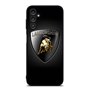 BLACK LAMBORGHINI LOGO Samsung Galaxy A14 Case Cover