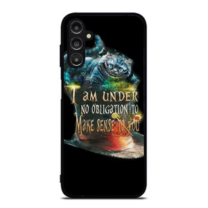 CHESHIRE CAT QUOTE ALICE IN WONDERLAND Samsung Galaxy A14 Case Cover