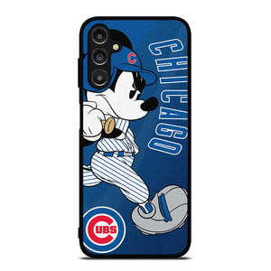 CHICAGO CUBS LOGO MICKEY MOUSE Samsung Galaxy A14 Case Cover
