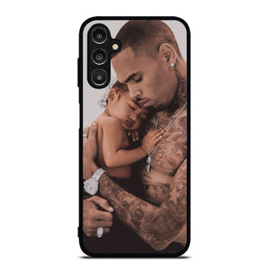 CHRIS BROWN AND BABY Samsung Galaxy A14 Case Cover