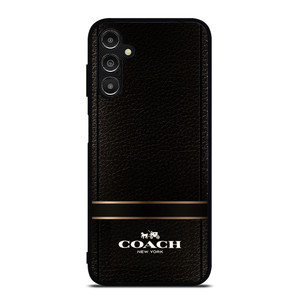 COACH BELT TEXTURE Samsung Galaxy A14 Case Cover