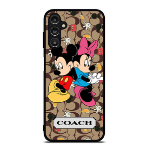 COACH MICKEY MINNIE MOUSE LOVE Samsung Galaxy A14 Case Cover