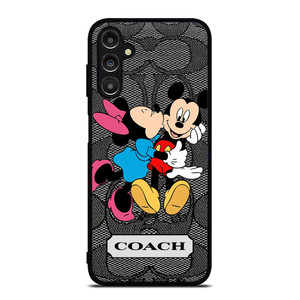 COACH MINNIE MICKEY MOUSE KISS Samsung Galaxy A14 Case Cover COACH MINNIE MICKEY MOUSE KISS Samsung Galaxy A14 Case Cover
