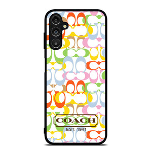 COACH NEW YORK COLORFUL Samsung Galaxy A14 Case Cover COACH NEW YORK COLORFUL Samsung Galaxy A14 Case Cover