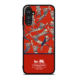 COACH NEW YORK DOG PARTY Samsung Galaxy A14 Case Cover