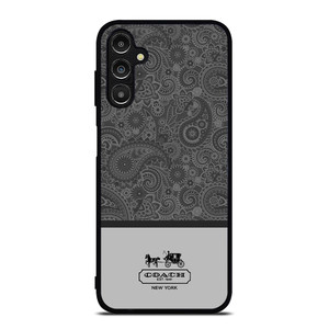 COACH NEW YORK GREY BATIK Samsung Galaxy A14 Case Cover COACH NEW YORK GREY BATIK Samsung Galaxy A14 Case Cover