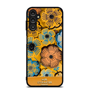 COACH NEW YORK ROSE TEA Samsung Galaxy A14 Case Cover